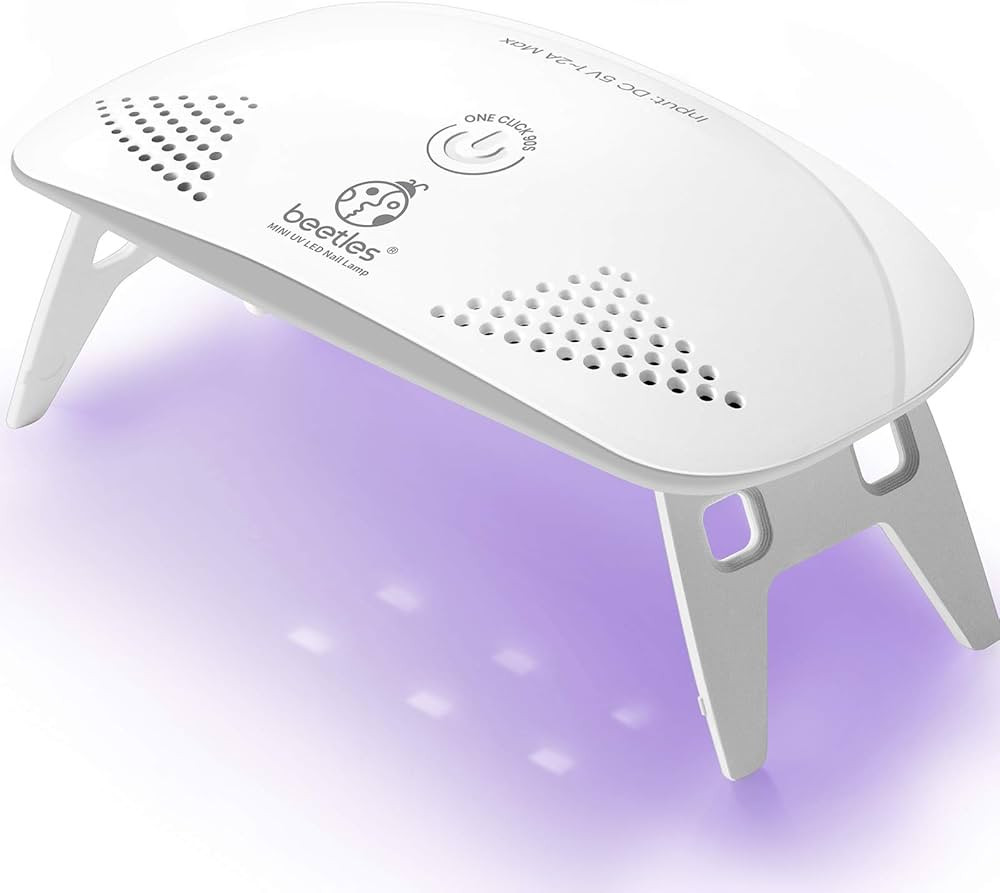 Beetles Uv Light for Nails Mini Nail Lamp Poly Nail Gel Curing Lamp Nail Gel UV Led Nail Lamp Nai... | Amazon (US)