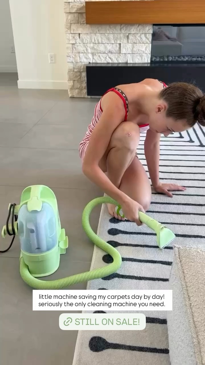 little machine saving my carpets day by day! seriously the only cleaning machine you need.