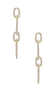 Amber Sceats Paper Clip Earring in Gold from Revolve.com | Revolve Clothing (Global)