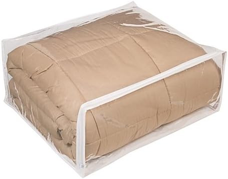 Fba Clear Vinyl Zippered Storage Bags 24x20x11 Inch Set of 5 | Amazon (US)
