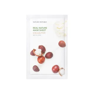 NATURE REPUBLIC - Real Nature Mask Sheet - 9 Types Shea Butter | YesStyle Global