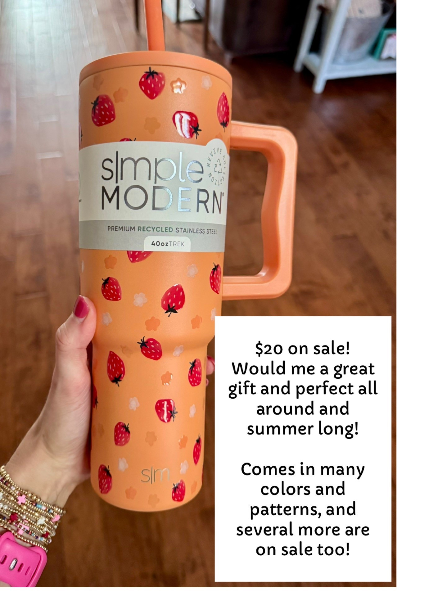 This simple modern tumbler is perfection in this strawberry print!
Would make a great gift for any girl or teacher!
$20 on sale!

#LTKActive #LTKKids #LTKU