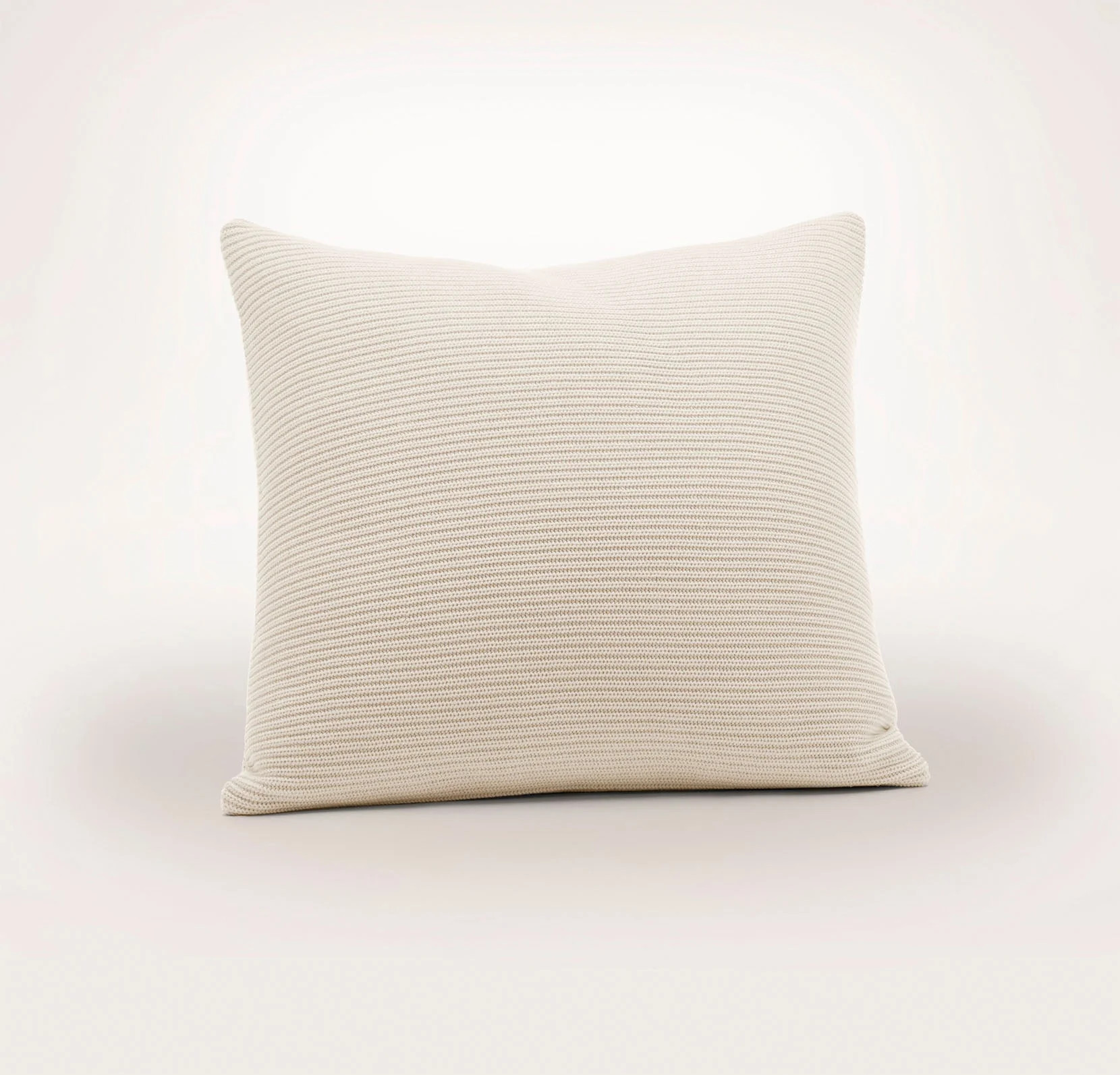 Ribbed Knit Euro Sham | Boll & Branch