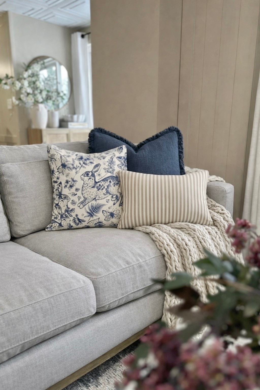 Amazon Budget-Friendly Spring Pillow Combo for a Cozy Neutral Couch

Follow @farmtotablecreations on Instagram for daily home finds, deals, and cozy decorating inspiration.

This is such a simple way to refresh your living room for spring without spending a fortune. These soft neutral pillows with the sweetest bunny print and subtle stripes add the perfect seasonal touch while still keeping everything timeless and elevated.

I love how this combo feels light, fresh, and cozy — perfect for layering on a sectional or chair to transition right into spring decorating.

Affordable, curated, and so easy to recreate with pieces that look high-end but stay totally budget-friendly.

#pillows #springdecor #neutralhome #livingroomdecor #couchdecor #homedecorfinds #budgetfriendlydecor #throwpillows #livingroomfurniture



#LTKHome #LTKSaleAlert