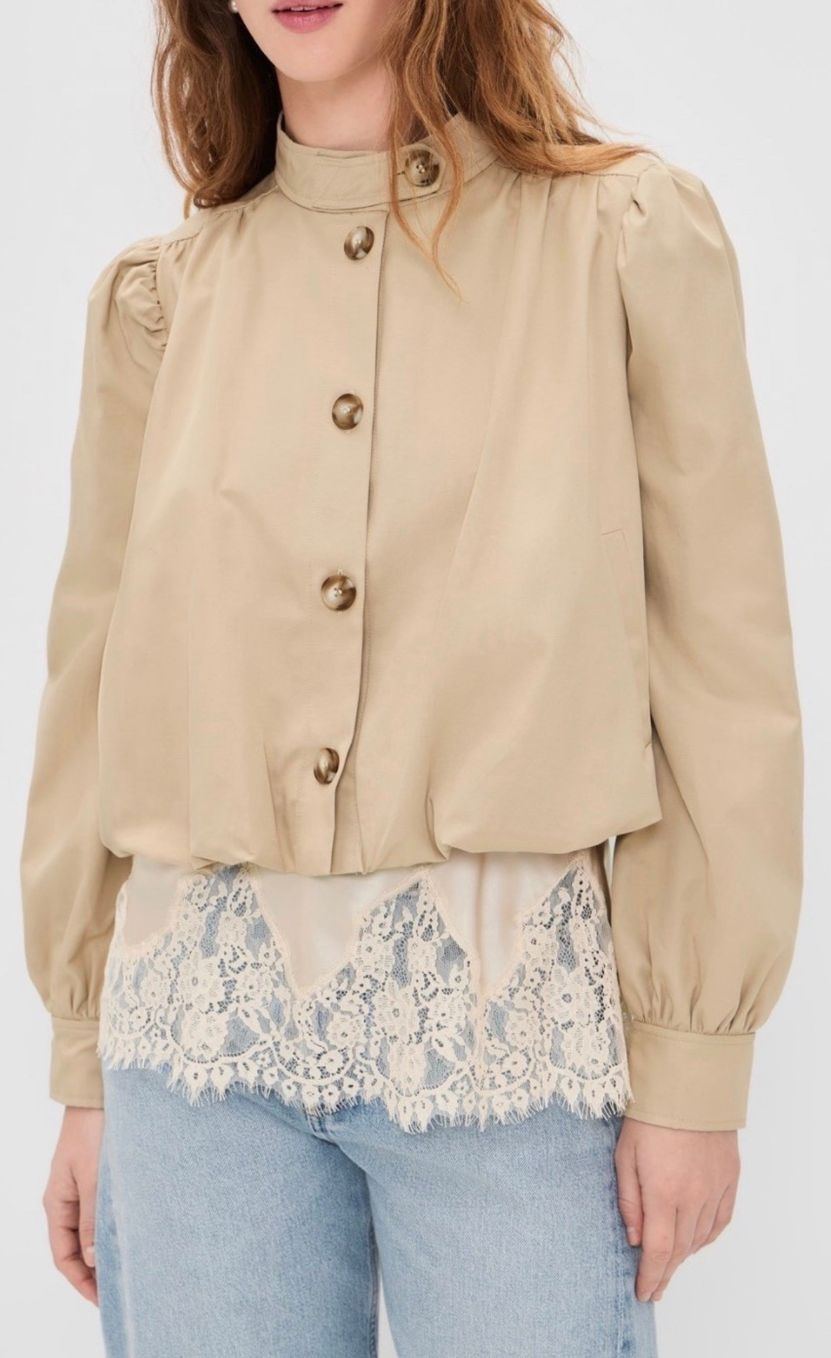 Cropped trench with silk lace trim tank

Spring outfit 

#LTKootd #LTKSeasonal #LTKNYFW