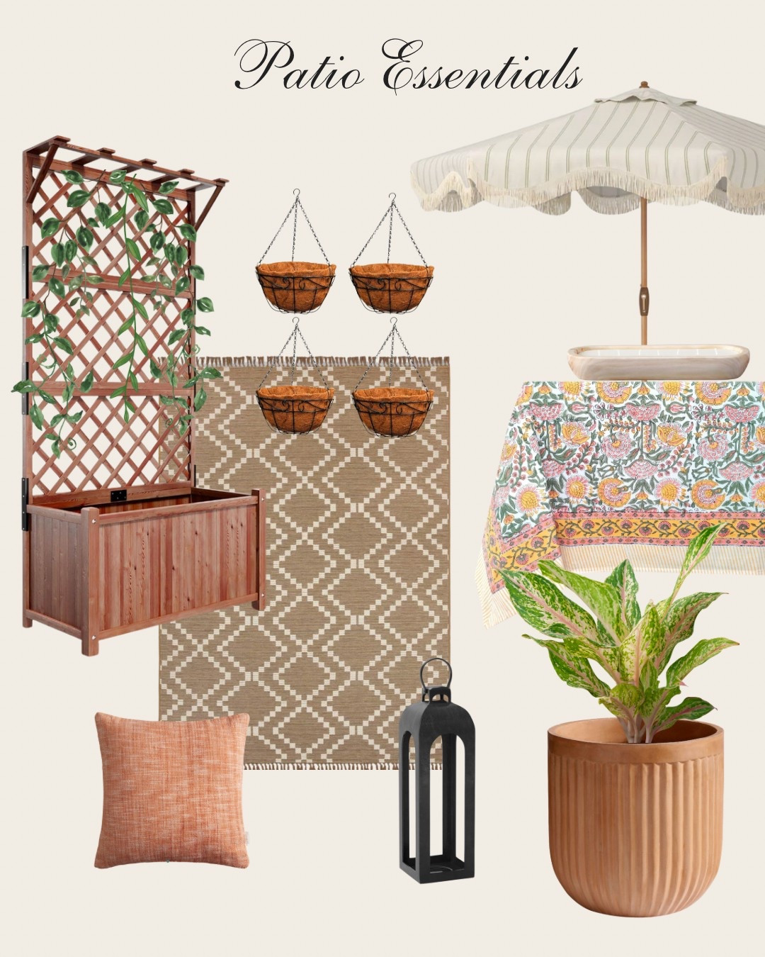 Patio Essentials 🌿🌼

#LTKSeasonal #LTKHome #LTKFindsUnder100