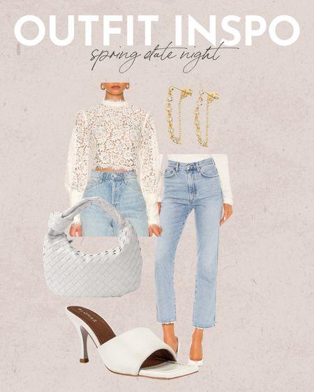 Outfit Inspo: Spring Date Night 🤍
date night outfit, spring date night, spring outfit, revolve denim, spring denim, spring trends 

#LTKfindsunder100 #LTKSeasonal #LTKstyletip