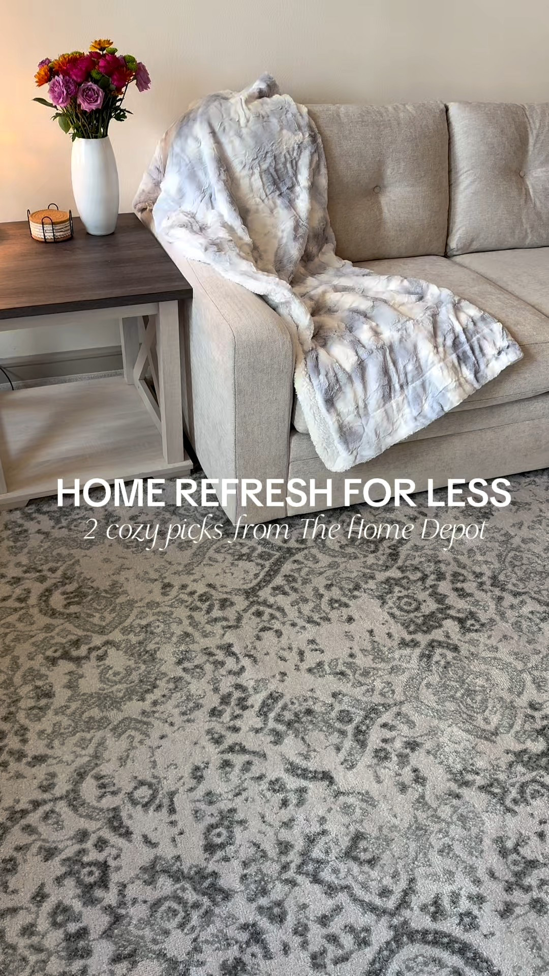 Cozy season just got an upgrade! I found the prettiest vintage-inspired rug and the softest faux fur throw at The @HomeDepot The rug’s faded ivory tones give the perfect lived-in charm, while the plush blanket feels like a warm hug on chilly nights. These pieces completely transformed the space into my new favorite corner! You can shop these pieces and more items we’ve got our eyes on in our LTK shop! @HomeDepot #TheHomeDepotPartner #TheHomeDepot #ad

You can get up to 30% off select decor, furniture, and mattresses. PLUS, take an extra 10% off select furniture, decor & kitchenware with promo Code LABORDAY10 through 9/3!! 


#LTKSeasonal #LTKHome #LTKStyleTip