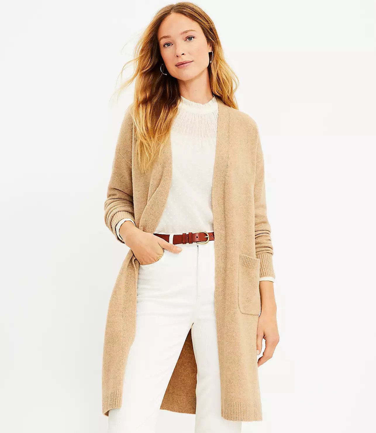 Cozy Pocket Coatigan | LOFT