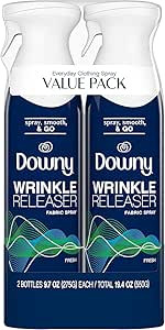 Downy Wrinkle Releaser Spray, All in One Formula, Removes Wrinkles, Static and Odor Eliminator, L... | Amazon (US)