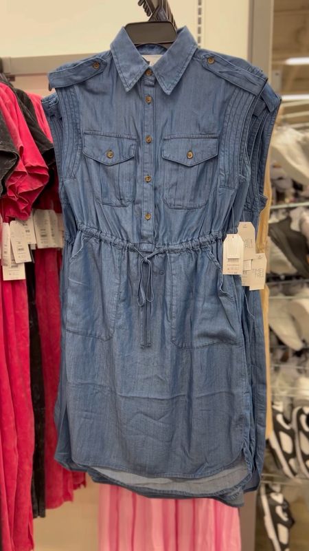 Walmart $17.98 short sleeve utility shirt dress, sizes XS-4X. Wearing my usual size small here! Work or play #walmartfashion 

#LTKFindsUnder100 #LTKStyleTip #LTKFindsUnder50