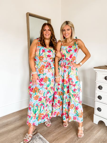 This maxi dress is restocked! It’s perfect for vacation! Loverly Grey is wearing an XS and Nichelle is in an XL

#LTKSeasonal #LTKFind #LTKstyletip