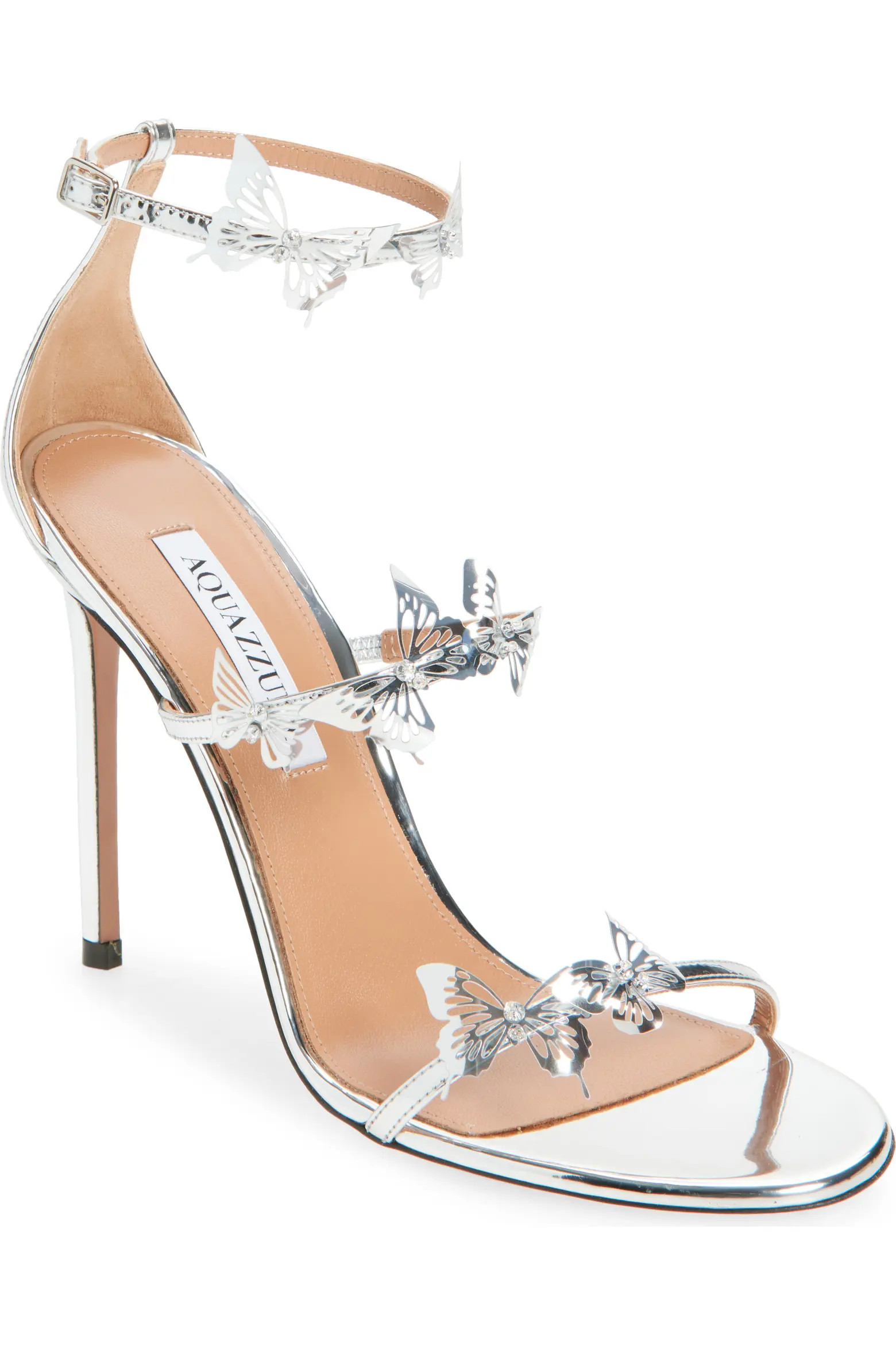 Aquazzura Papillon Ankle Strap Sandal (Women) | Nordstrom | Nordstrom