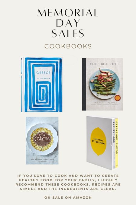 These are my go to cookbooks for everyday cooking. Recipes are simple and the food comes out delicious every time! 

Cookbooks, healthy cookbooks, books, home

#LTKHome #LTKSaleAlert #LTKGiftGuide