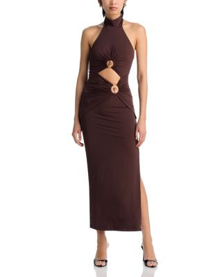 Neve Collar Maxi Dress | Bloomingdale's (US)
