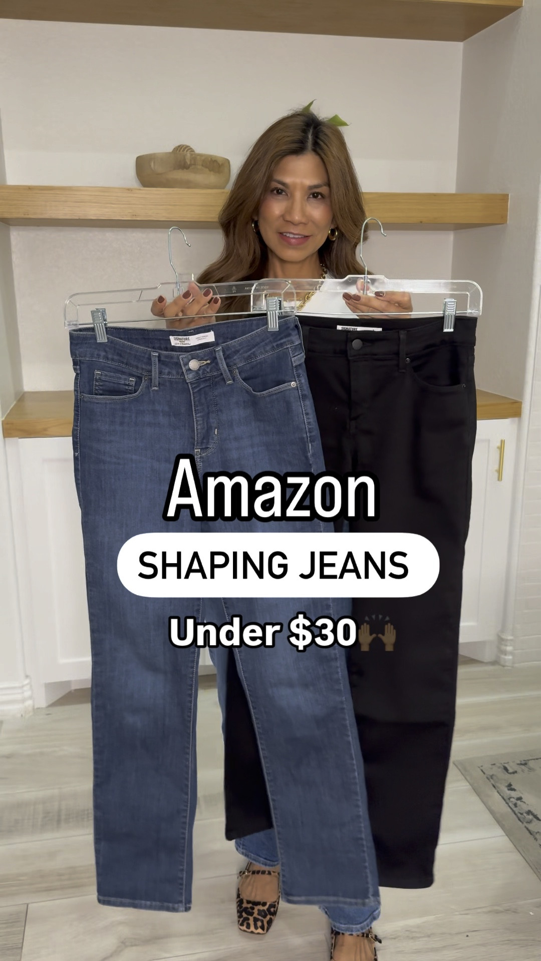 Shaping Jeans fit tts (in size 2) short length I’m 5’2” 118#. Washes here are 
Jackson Square  and Night Sky.
White long sleeve tee I sized up to medium.
2nd top in color Caramel size small tts.
3rd top(sweater) in size small color Red.
Leopard shoes(Mary Jane flats) fit tts.
White sneakers fit tts(wore to Europe so good).
Black boots fit tts.
Suede bag,  crossbody bag, charm necklace and stack all linked.
Amazon finds, fall  outfits, workwear, work outfits, denim, casual outfit, date night outfit, affordable fashion, petite fashion, fashion over 50, midlife fashion,Europe, Europe Trip, Europe travel. 

#LTKStyleTip #LTKFindsUnder50 #LTKOver40