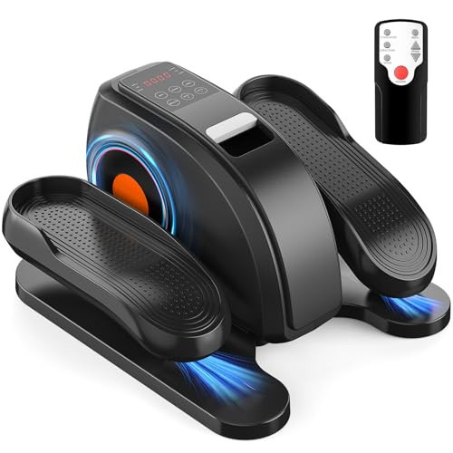OLIXIS Under Desk Elliptical Machine, Compact, Quiet & Portable Pedal Exerciser with Adjustable Speed, LED Display, Ideal Mini Elliptical for Home or Office Workout | Amazon (US)