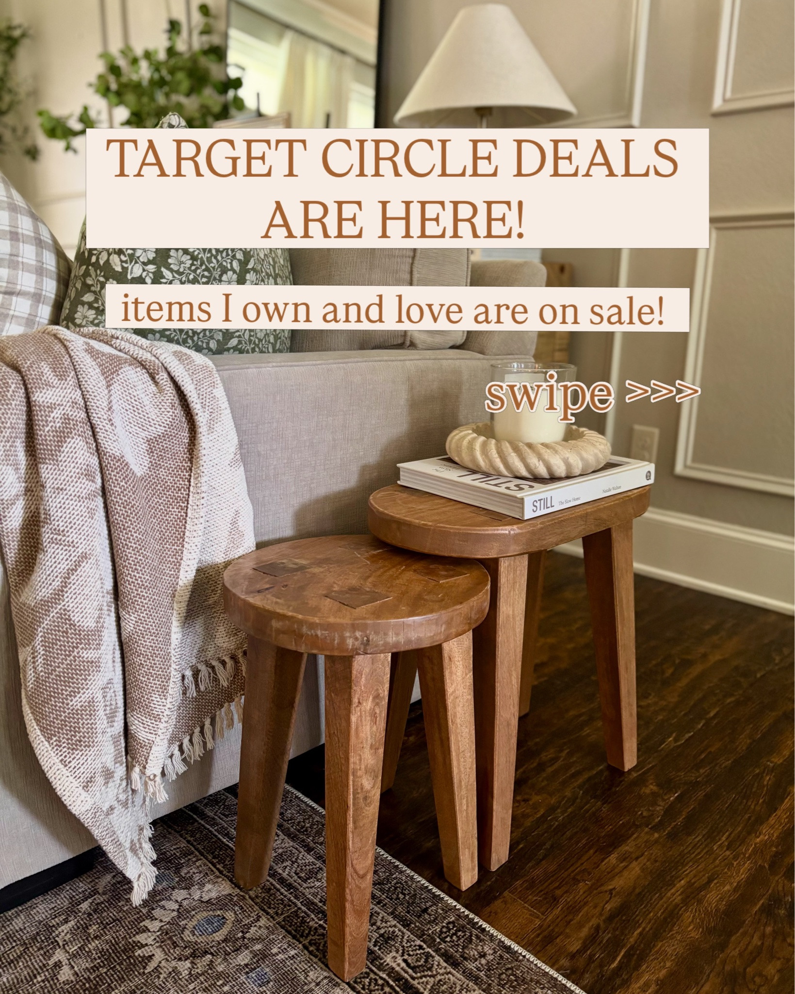Target Circle Deals are live! 🛒✨

So many good home finds are marked down right now 🤍 Sharing my favorites (including pieces I have in my own home!).

#targetstyle #targethome