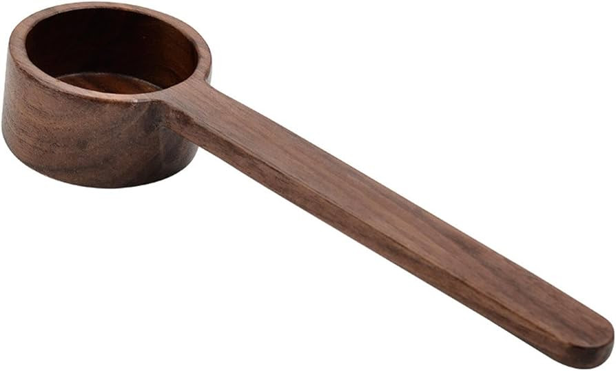2 Pack Coffee Scoops, Wooden Tablespoon Scoop, Measuring Spoon For Ground Coffee, Tea, Sugar, & H... | Amazon (US)