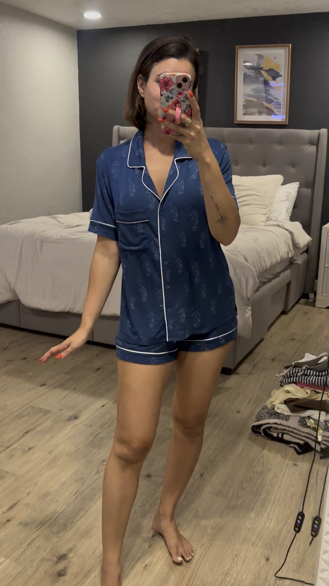If you’re looking for the cutest pajamas, then look no further! This little blue set with seahorses printed all over is from @Target! 

So comfortable and reminds me of a more expensive brand from Nordstrom. These are SO soft! Size up if you like a looser fit. I’m wearing a medium!

#LTKselfcare #LTKgrwm #LTKdayinmylife