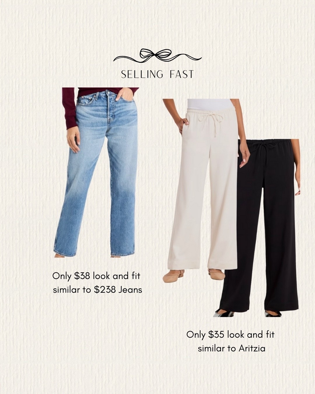 Top selling pants you’ll love - similar style and fit to high end brands  

#LTKSaleAlert #LTKFindsUnder50 #LTKTravel