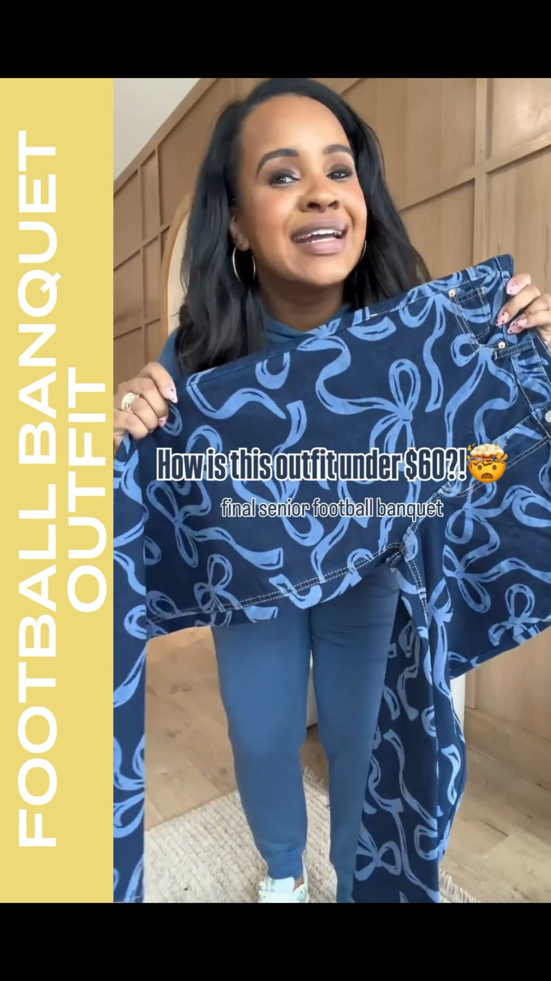 How is this outfit under $60?! 🤯 Our son’s senior football banquet! 

#LTKFindsUnder50 #LTKootd #LTKMidsize