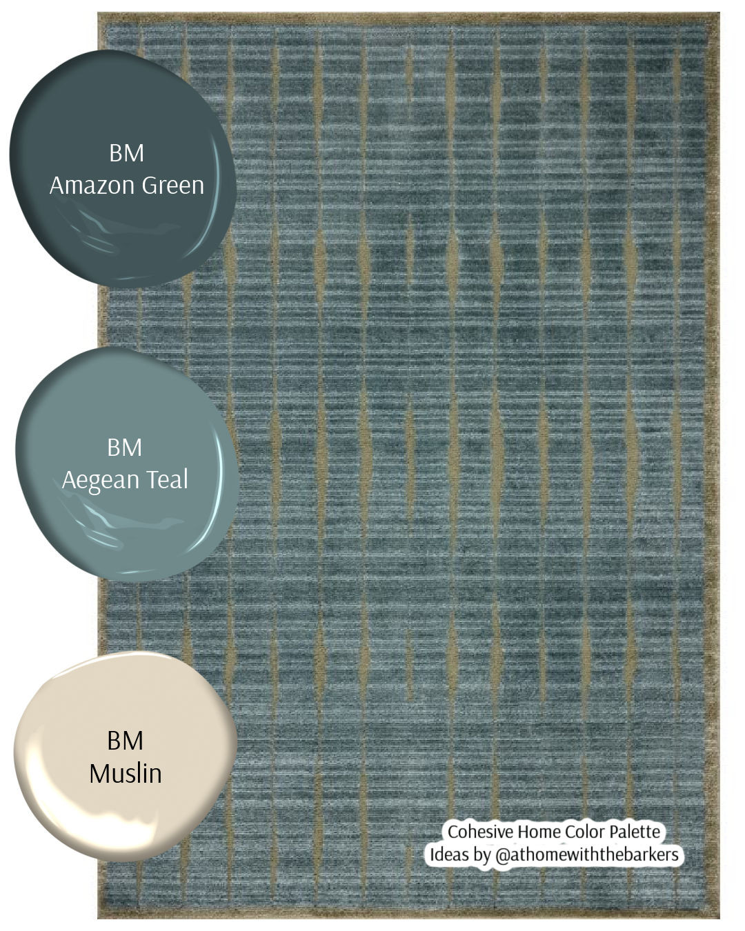 Area rug and paint color palette ideas 

 #LTKHome #LTKSaleAlert