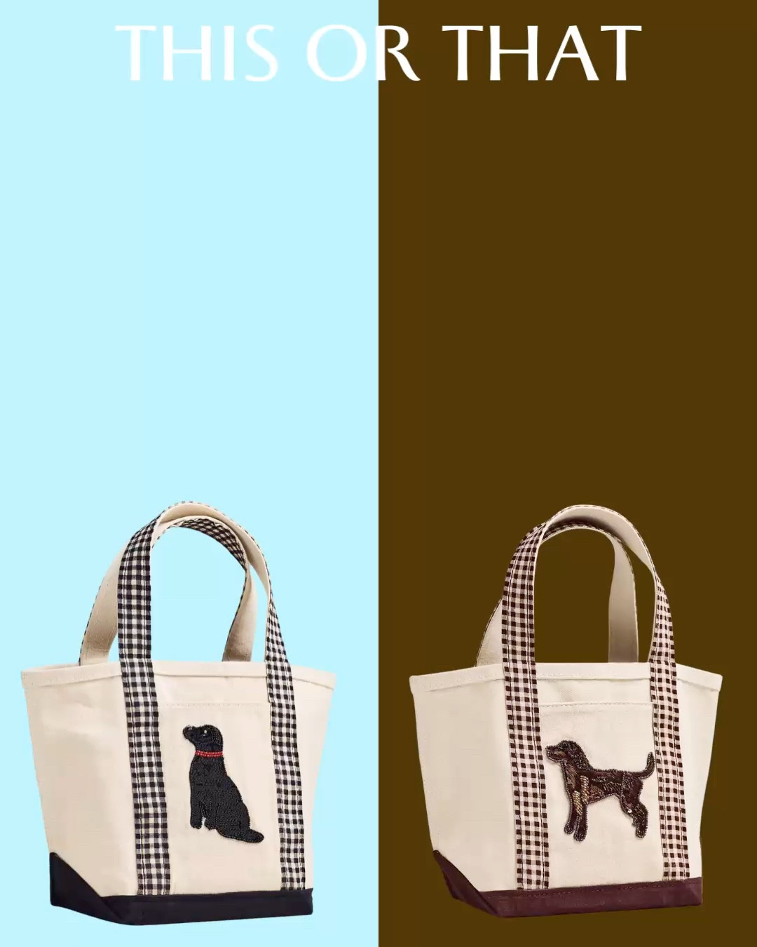 This or that - Animals edition! 

I love a preppy animal motif and there have been amazing ones this season. So if you dig that style as well, it’s a perfect time to shop for some new pieces. 

#LTKSeasonal #LTKItBag #LTKShoeCrush