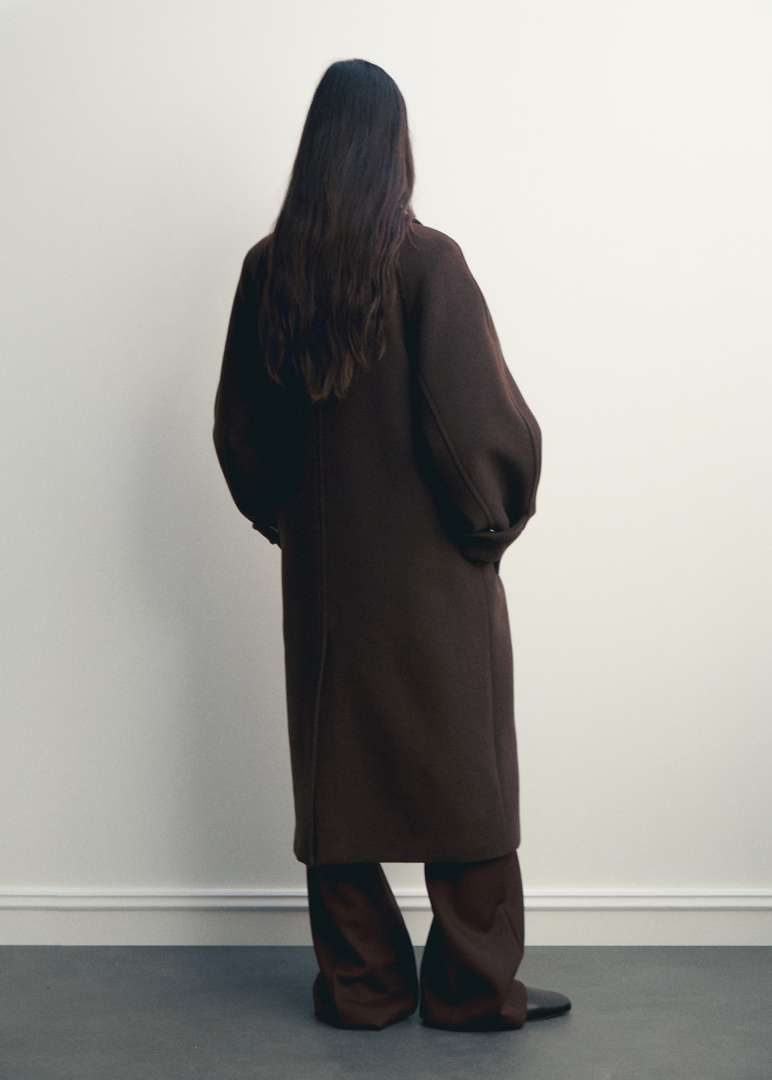 Buttoned wool coat - Women | MANGO USA | Mango (US/MX/AU)