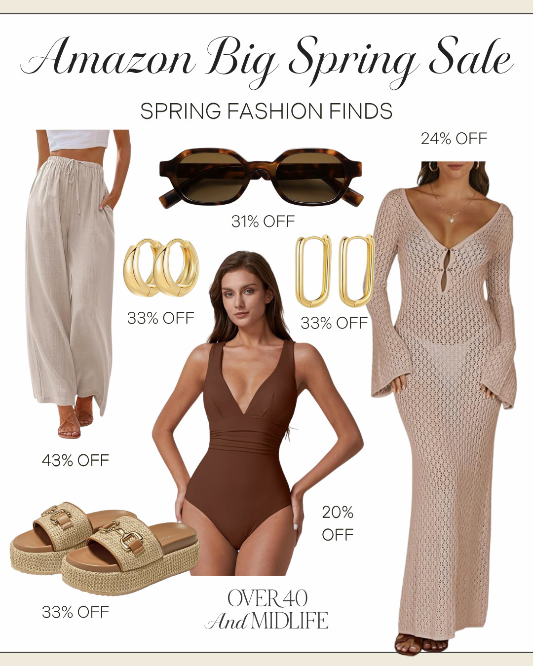 Amazon Big Spring Sale - Fashion Finds ✨

spring dresses // spring dress // spring dress amazon // amazon spring dress // casual outfits // casual outfits amazon // casual outfit ideas // amazon fashion // amazon finds // amazon outfits // amazon style // amazon outfits for every day // amazon outfit ideas // spring outfits // spring outfits casual // spring outfit ideas 

 #LTKootd #LTKOver40 #LTKSaleAlert