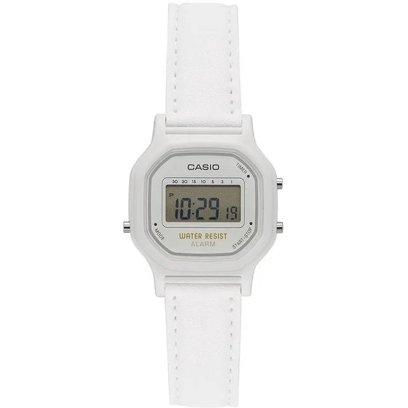 Women's Casual Digital Watch, White LA11WL-7A | Walmart (US)