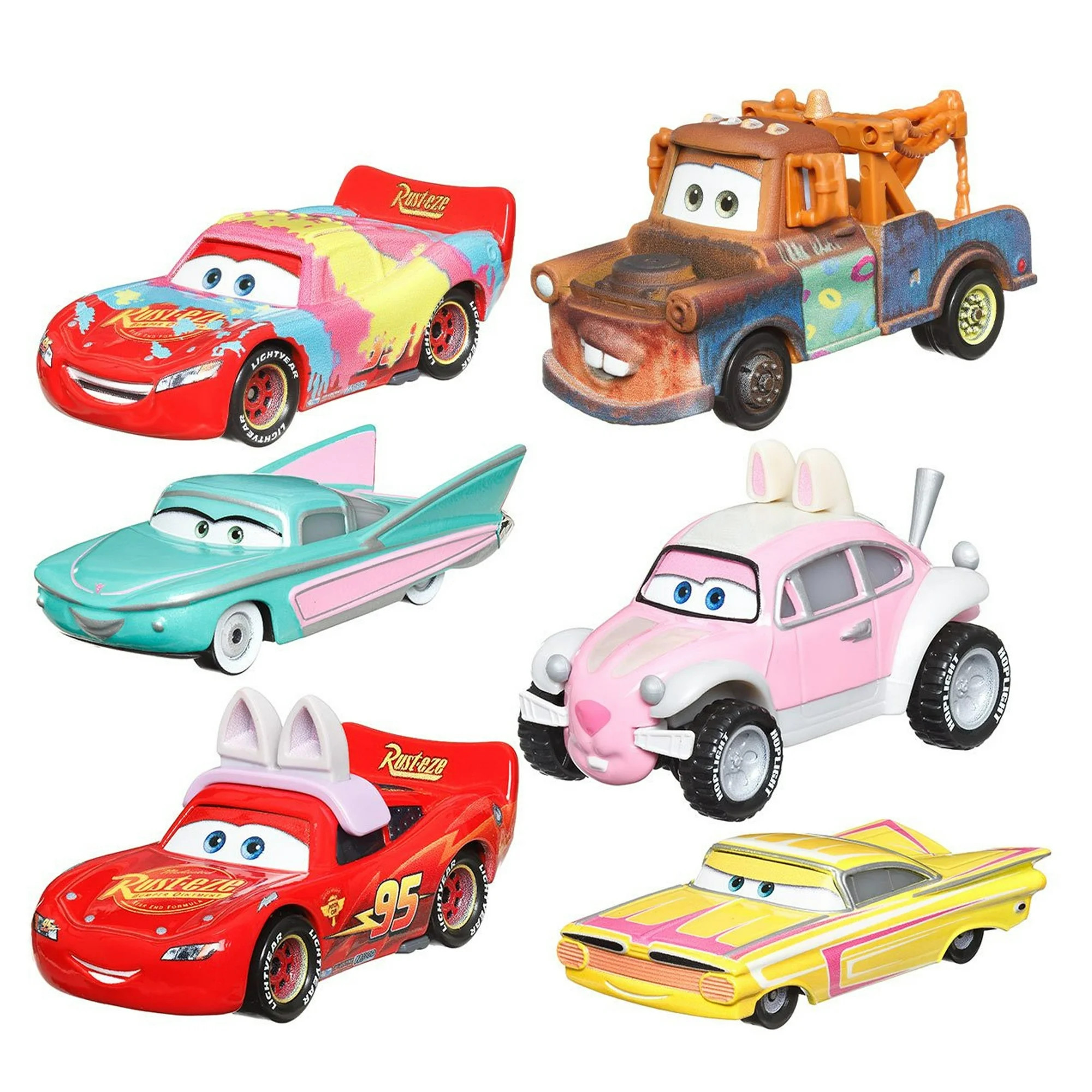 Cars Disney Pixar, Lightning Mcqueen Easter Buggy Edition Play Vehicle, 1.55 Scale, Perfect Car T... | Walmart (US)