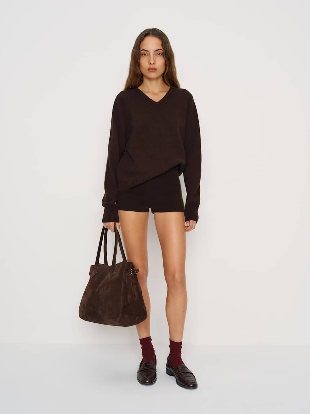 Walton Cashmere V-neck | Reformation (Global)