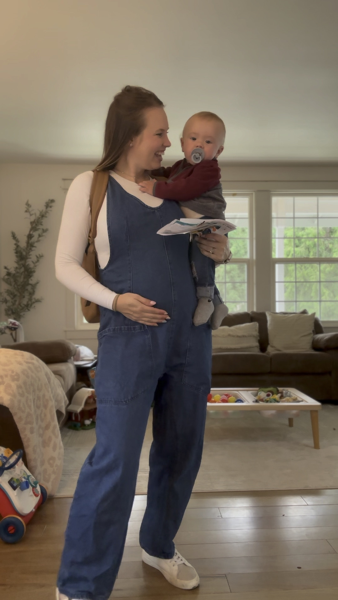 19 week bump outfit// fall pregnancy look// simple fall outfit// bump fit

#LTKBump #LTKSeasonal #LTKStyleTip