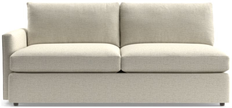 Lounge Deep Left Arm Sofa + Reviews | Crate & Barrel | Crate & Barrel