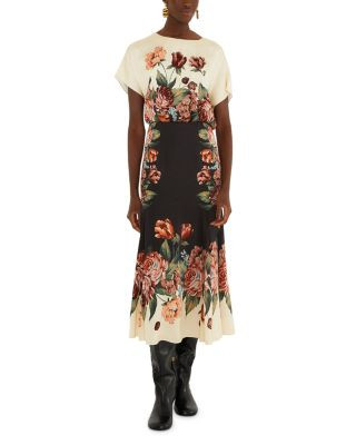 Farm Rio Blouson Bodice Midi Dress | Bloomingdale's (US)