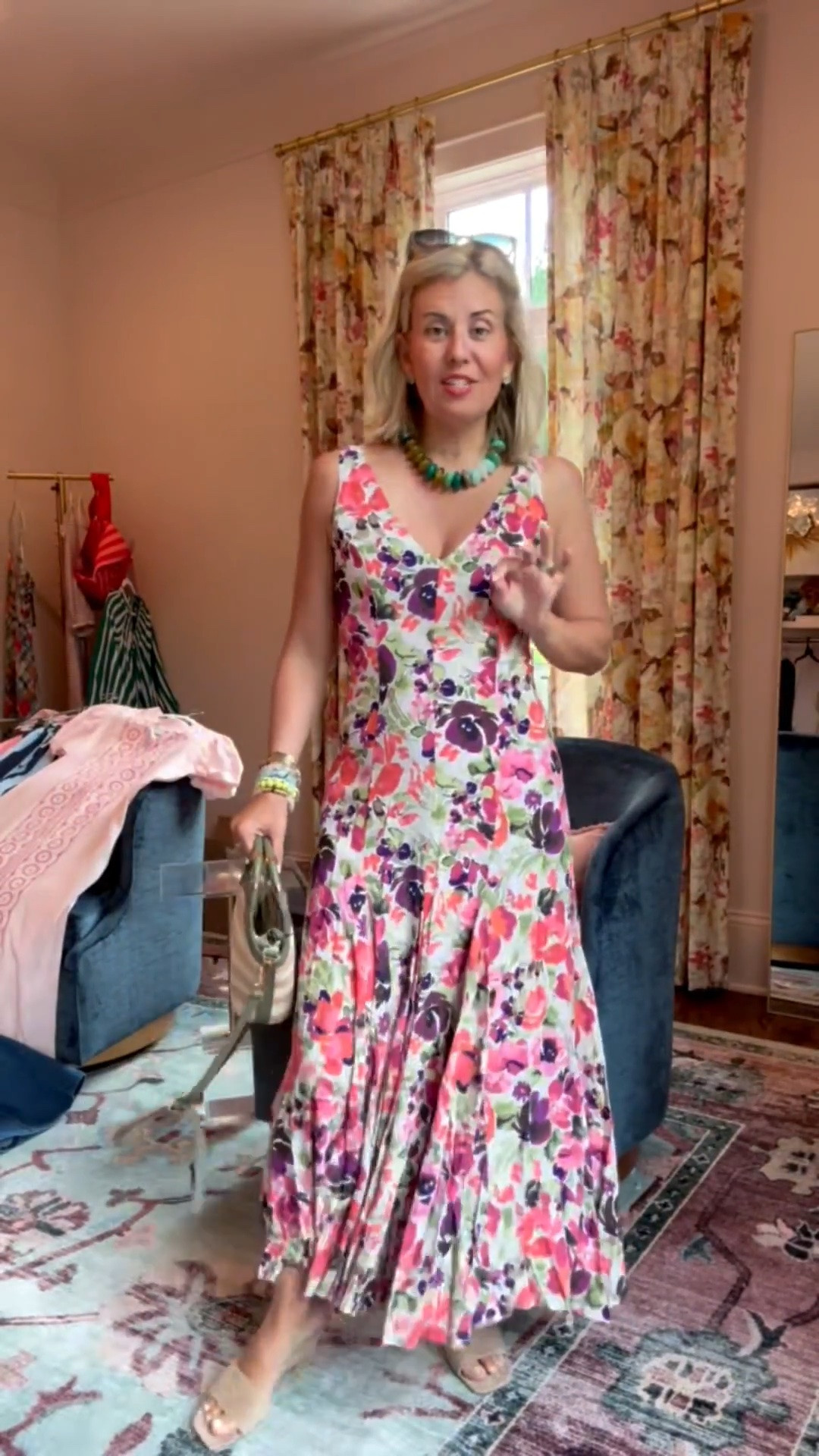 You will never believe where this dress is from! I’m in a size XS and 8 wedge tts.

#LTKdayinmylife #LTKootd #LTKmomlife