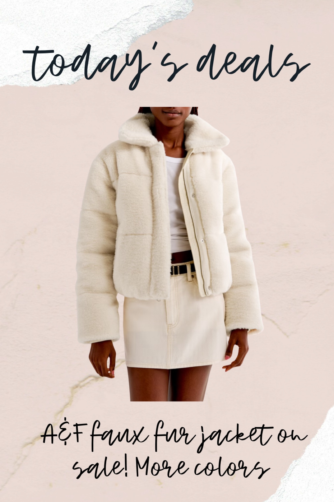 Abercrombie faux fur jacket 

#LTKSaleAlert #LTKGiftGuide #LTKHoliday