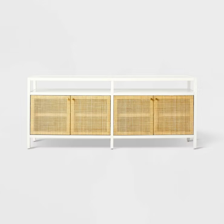 Springville Caned Door TV Stand - Threshold™ designed with Studio McGee | Target