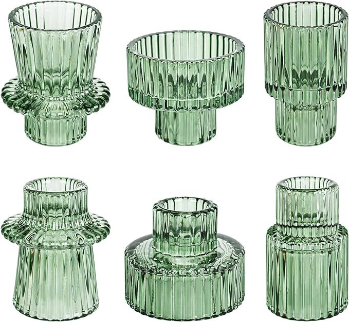 NEOEGOR Taper Votive Candle Holder for Pillar Candles Tealight, Candlestick Holder for Wedding Ch... | Amazon (US)