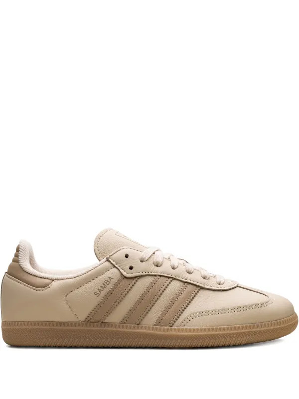 Adidas Samba OG "Sand Strata/Magic Beige" Sneakers | Neutrals | FARFETCH GR | Farfetch Global
