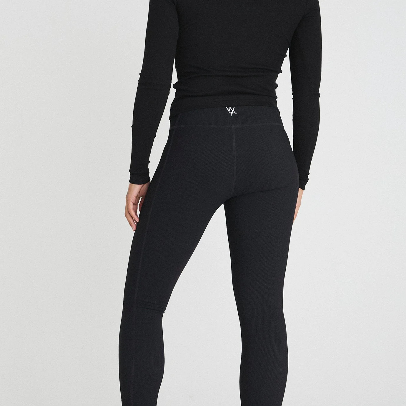 SCULPT RIB LEGGINGS - BLACK | WAT The Brand