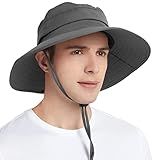 EINSKEY Sun Hat for Men/Women, Waterproof Wide Brim Bucket Hat UV Protection Boonie Hat for Fishi... | Amazon (US)