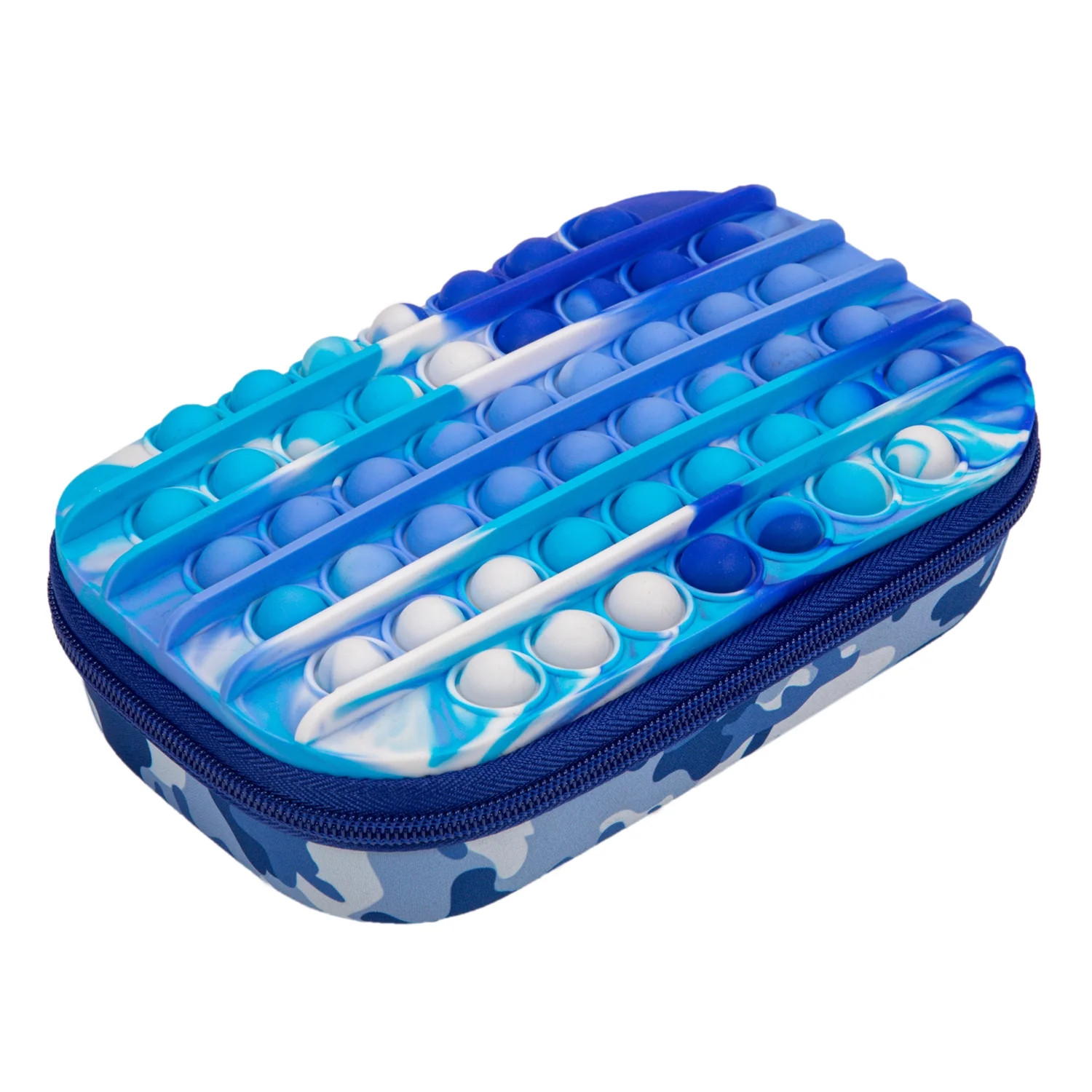 ZIPIT POP Pencil Box for Kids, New Fidget Storage Box, Blue | Walmart (US)