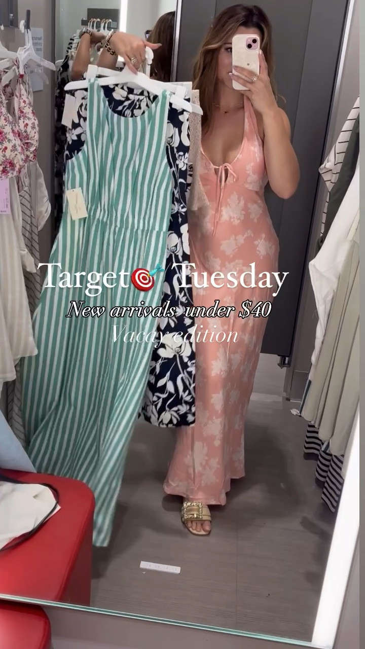 I feel like i hit the jackpot with Target Tuesday new arrivals haul all under $40!! 

These are all perfect for  all things spring and summer vacation

I am wearing a size medium  in the strip white maxi dress, pink floral maxi dress and size medium in both swimsuits

The maxi dresses are also perfect for a wedding guest dress

The remainder of the haul is am wearing a size small.

Vacation outfit
Summer outfit 
Spring break outfit 
Maxi dress
One piece swimsuit
Target swim
Spring dress
Easter dress
Summer dress
Vacation dresss
#LTKSpring 

#LTKFindsUnder50 #LTKWatchNow