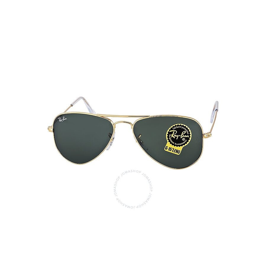 Ray-Ban Small Aviator Sunglasses Arista Gold-Tone G-15 XLT 3044-52-L0207 | Jomashop.com & JomaDeals.com