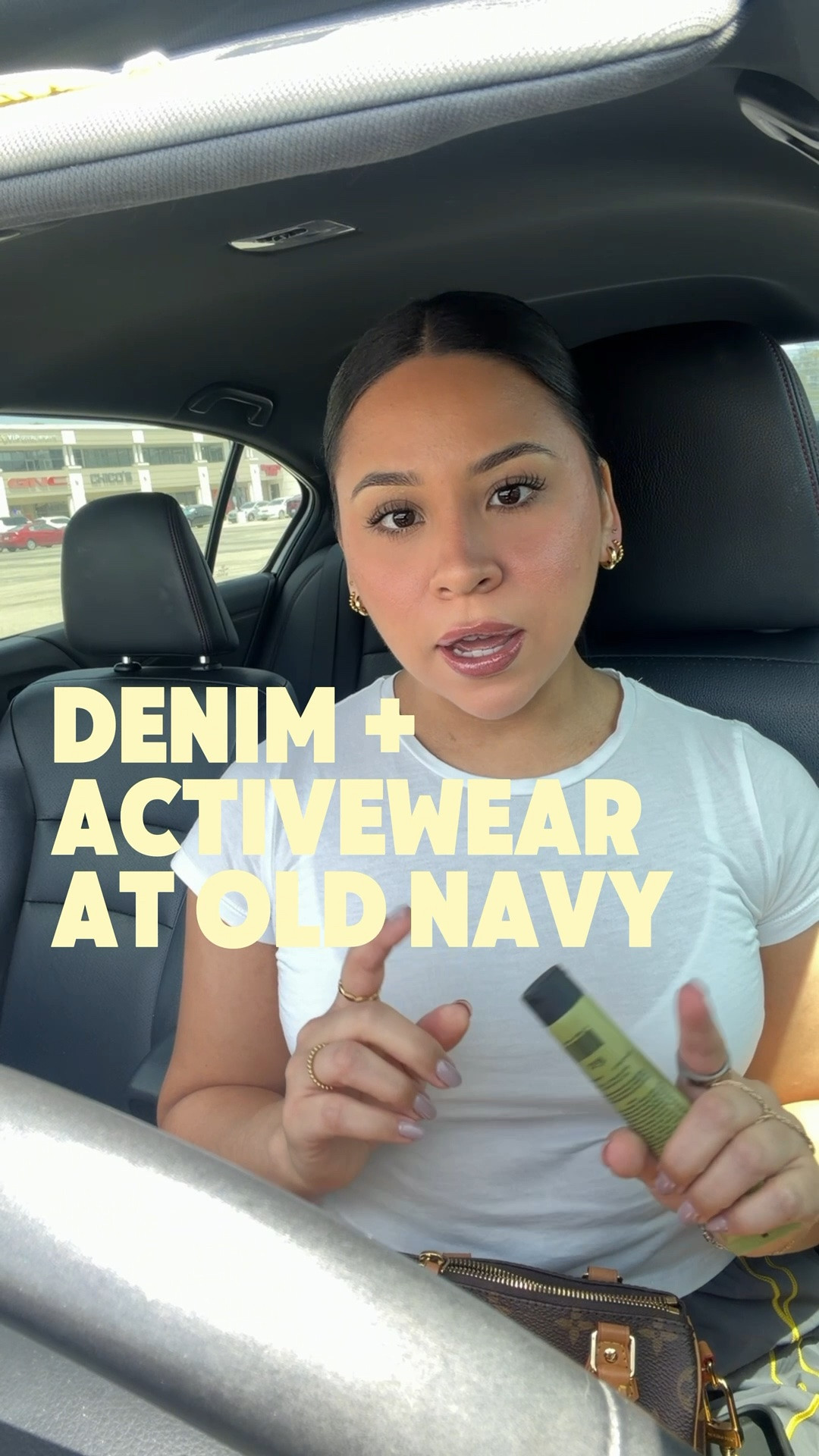 Old navy haul 40% off everything ends 8/24 
Brown jeans: 4
All other jeans: 2 
Khaki pants: small
Leggings: small
Tops: small
Sports bra: small
Jackets: xs

#LTKootd #LTKdayinmylife #LTKSaleAlert