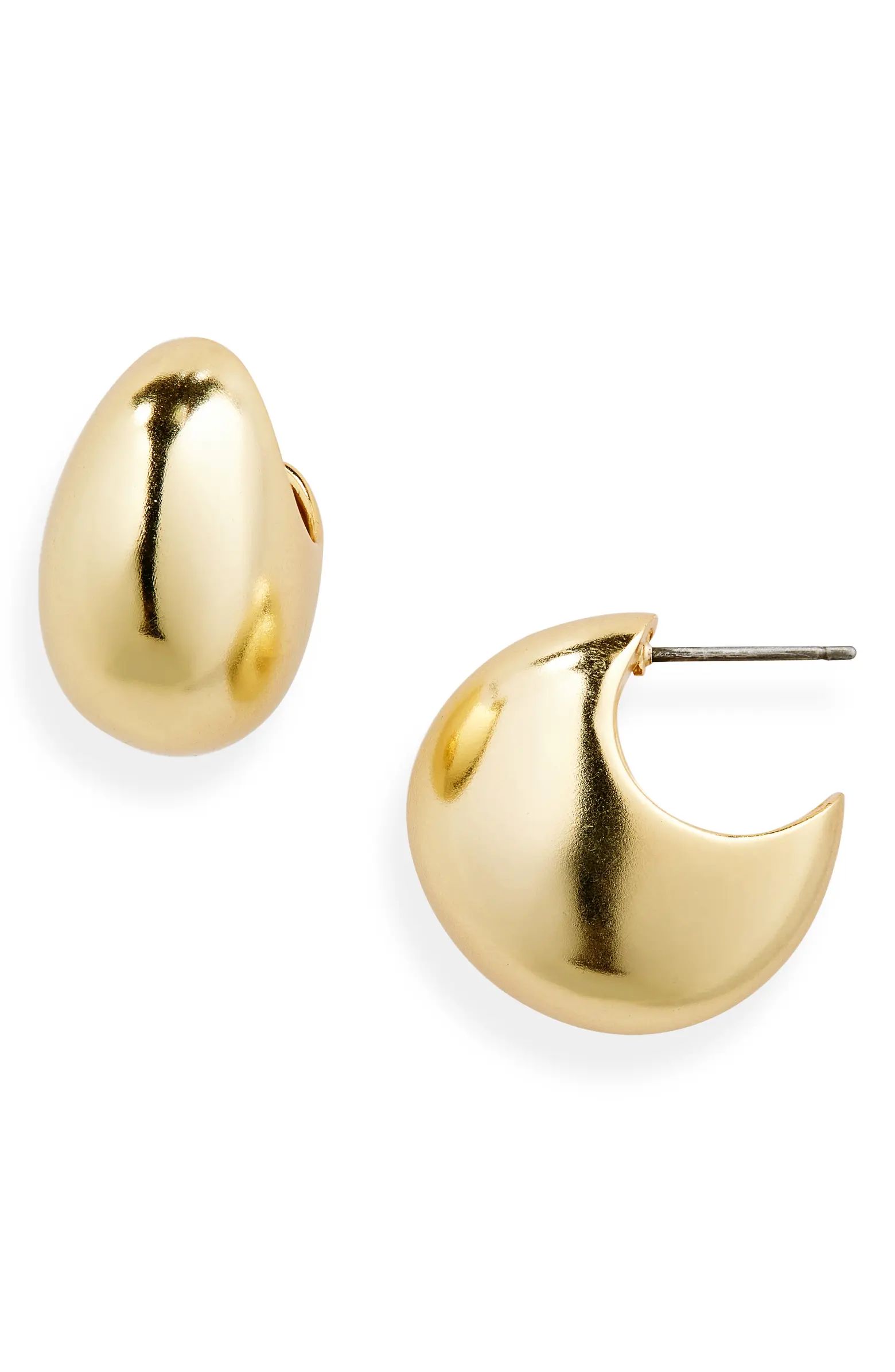 Sculptural Chunky Hoop Earrings | Nordstrom