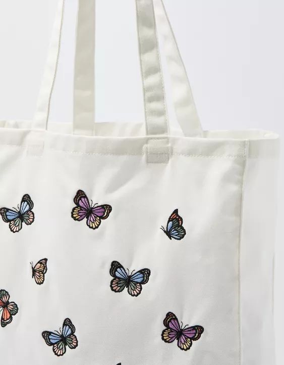 AEO Butterfly Tote Bag | American Eagle Outfitters (US & CA)