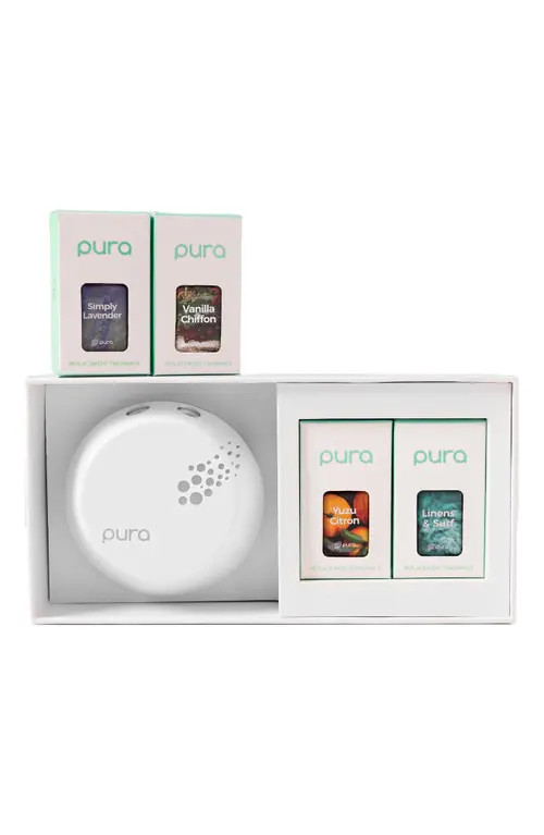 PURA x Nordstrom Smart Diffuser & Fragrance Set in White at Nordstrom | Nordstrom